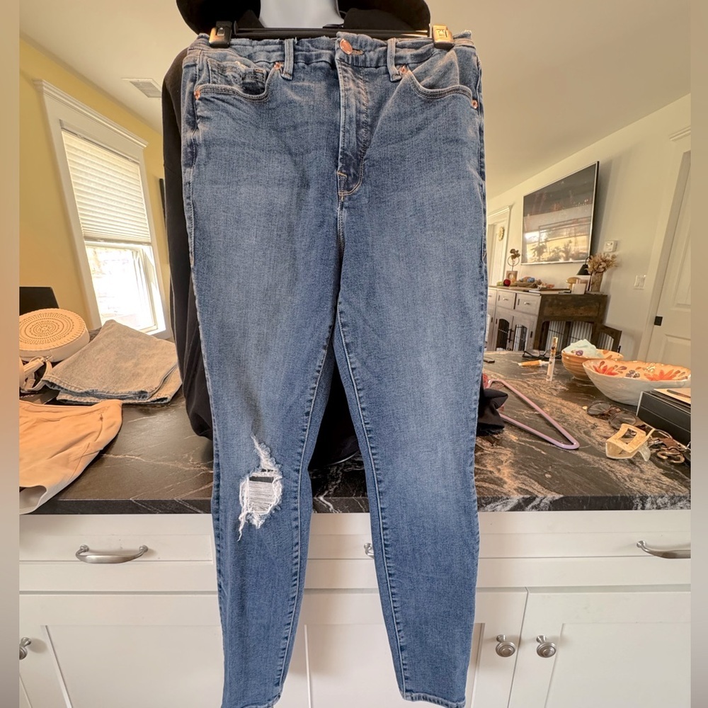 Good American skinny highrise jeans 8/29